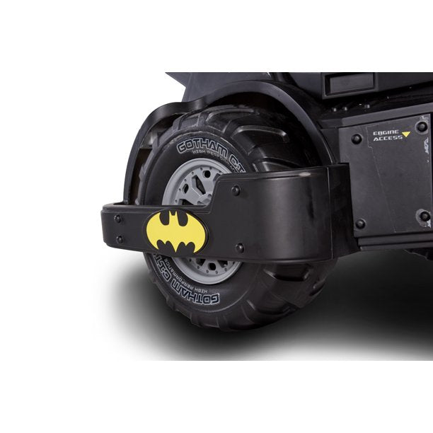 6 Volt DC Comics Batman Batmobile Battery Powered Ride-on - Features Light up Cannons and Sounds!