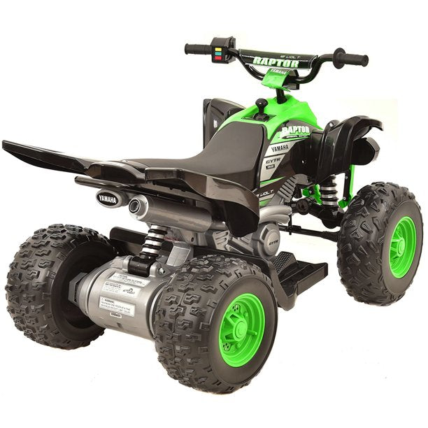Yamaha 12 Volt Raptor Battery Powered Ride-On - New Custom Graphic Design - for Boys & Girls Ages 3 and up