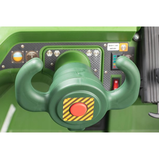 NEW WALMART EXCLUSIVE Adventure Force 24 Volt Thunder Tank GREEN Ride-On With Working Cannon and Rotating Turret! For Boys & Girls Ages 3 and up