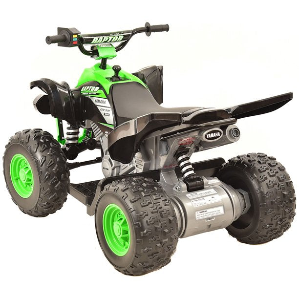 Yamaha 12 Volt Raptor Battery Powered Ride-On - New Custom Graphic Design - for Boys & Girls Ages 3 and up
