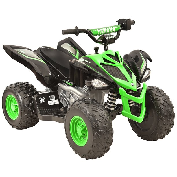 Yamaha 12 Volt Raptor Battery Powered Ride-On - New Custom Graphic Design - for Boys & Girls Ages 3 and up