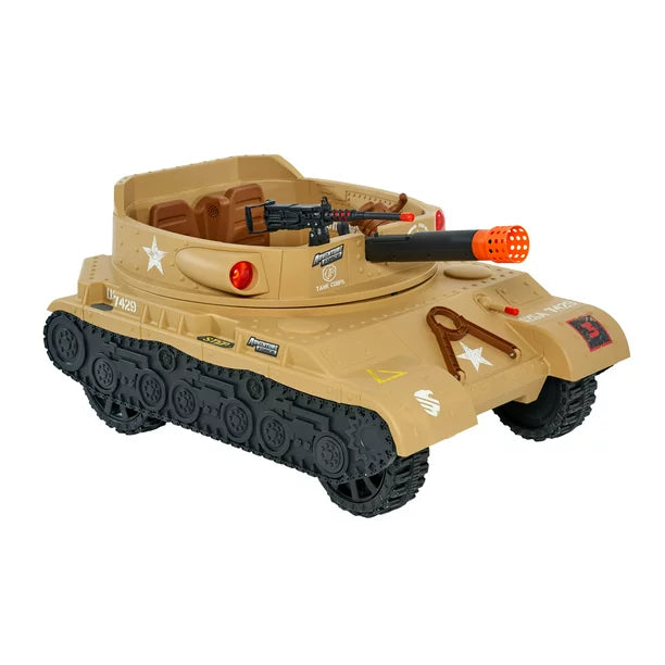 Kids drivable tank sales