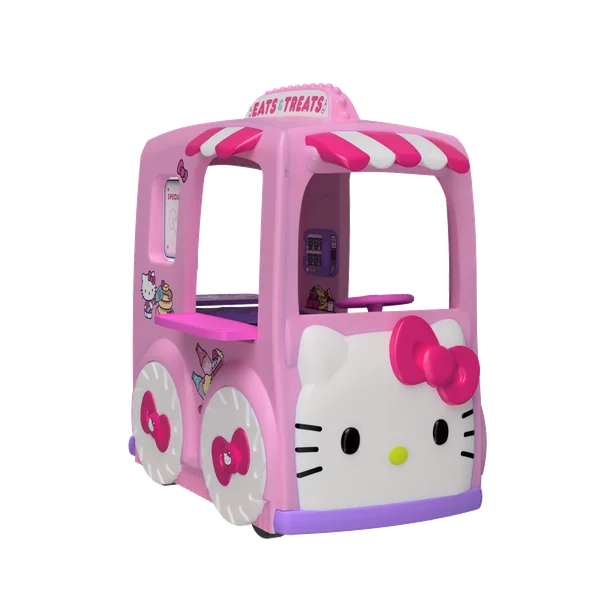 Hello Kitty12 Volt Eats and Treats Sweet Food Truck Play Center Ride Ballard Pacific